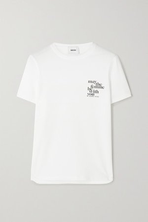 International Womens Day Printed Organic Cotton-jersey T-shirt - White