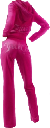 juicy couture pink velour tracksuit set