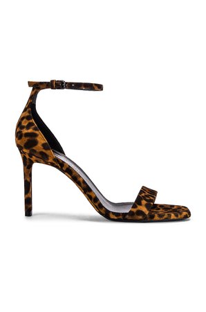 saint laurent heels cheetah