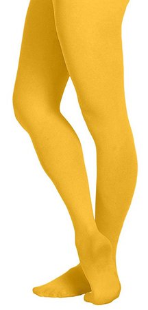 yellow tights
