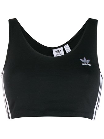 Adidas Blusa Cropped Com Logo - Farfetch