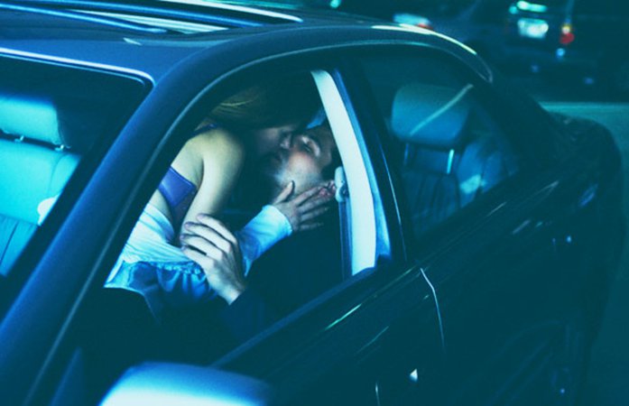making out in car