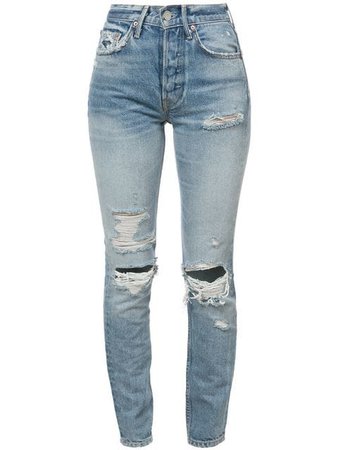 Grlfrnd Distressed Jeans - Farfetch