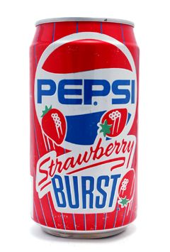 PEPSI Strawberry BURST soda