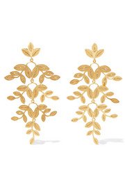 Jennifer Fisher | Double Hoop gold-plated hoop earrings | NET-A-PORTER.COM