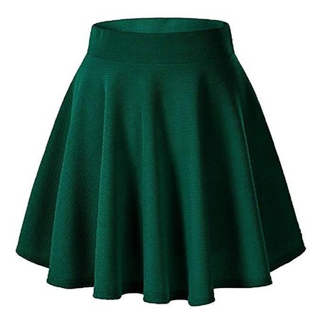 Cut Green Emerald Skirt