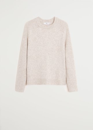 Long raglan sleeve sweater - Women | Mango USA
