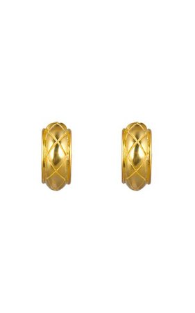 Gold-Plated Jessie Hoop Earrings By Valére | Moda Operandi