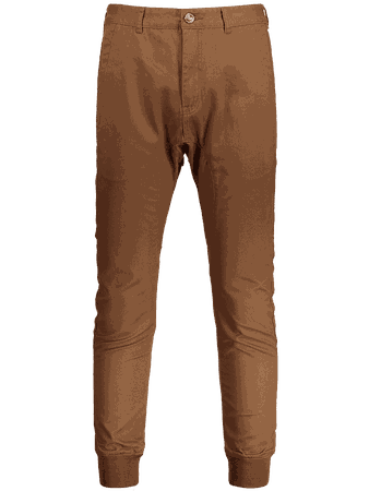 Men's Khaki Joggers Pants