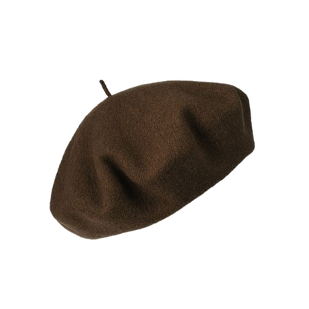Brown beret