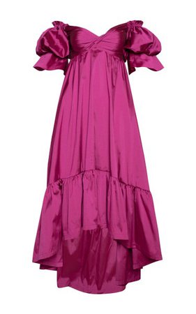 Pasiflora Silk Maxi Dress By Andres Otalora | Moda Operandi