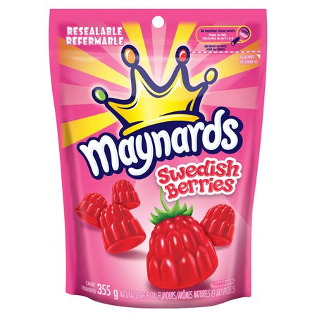 Maynards Swedish Berries Gummy Candy, 355g | Walmart Canada