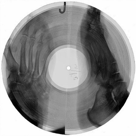 Incredible images of Soviet-era bootleg records pressed on discarded x-rays | The Vinyl Factory
