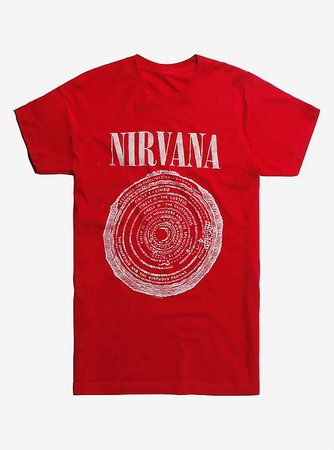 Nirvana Red Vestibule Circles Of Hell T-Shirt