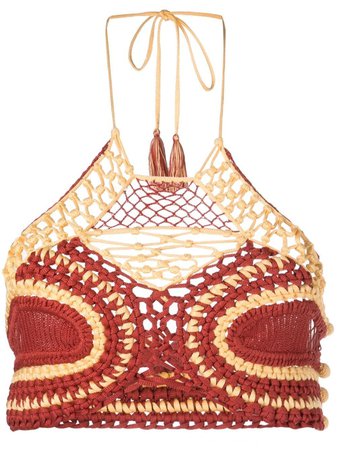 ETRO Knitted Bralette Top - Farfetch