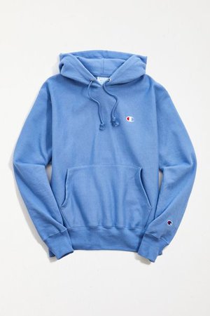 Champion Boyfriend Logo Patch Hoodie Sweatshirt | Urban Outfitters