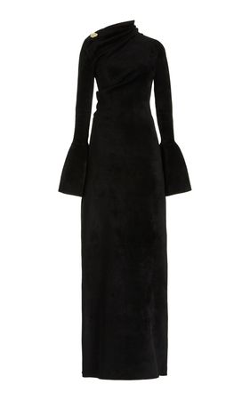 Bell-Sleeve Velvet Maxi Dress By Proenza Schouler | Moda Operandi