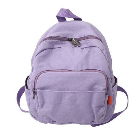 Small Canvas Backpack - Shoptery