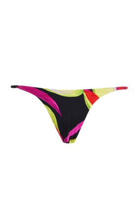 Printed Bikini Bottom By Louisa Ballou | Moda Operandi