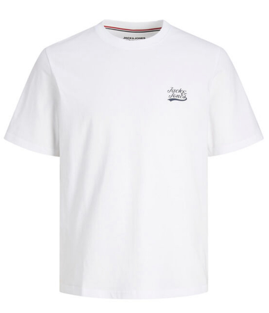 camiseta blanca mc