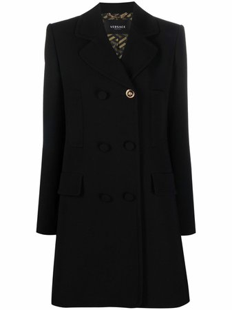 Versace double-breasted Coat - Farfetch