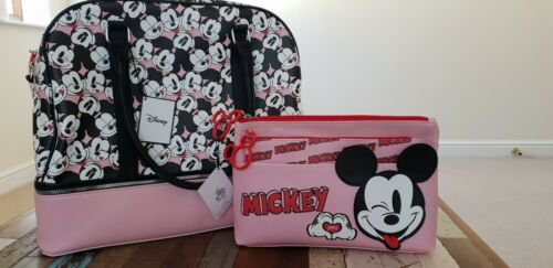 Disney Primark Weekend Bag & holdall/make up bag Mickey Minnie Mouse bnwt | eBay