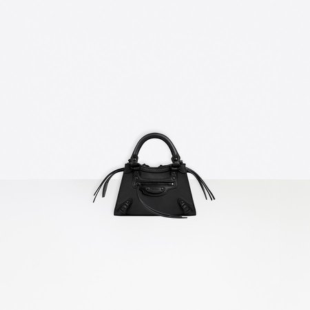 Neo Classic Mini Top Handle Bag Black for Women | Balenciaga