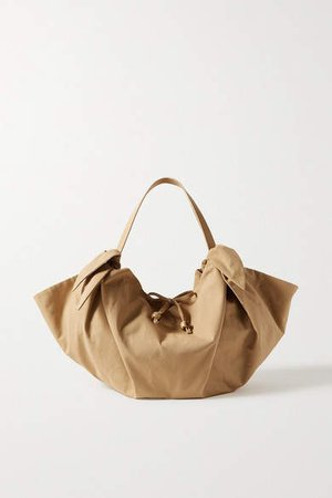 Inda Knotted Shell Tote - Beige