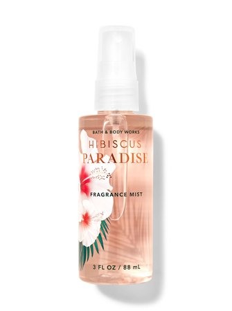 bath and body works hibiscus paradise travel body spray mist