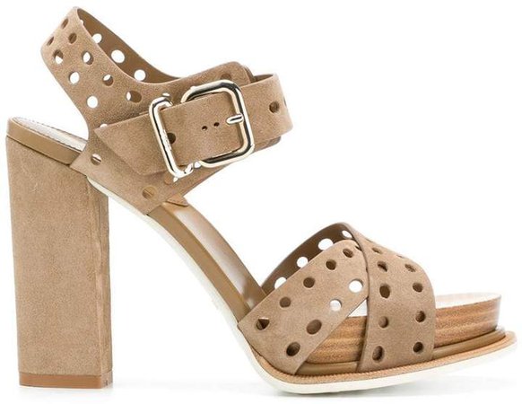 perforated sandals