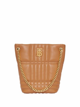 Burberry Lola quilted bucket bag - FARFETCH