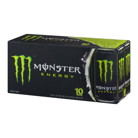 Monster Original Energy Drink, 16 Fl. Oz., 10 Count - Walmart.com