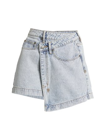 Shop Ksubi Denim Foldover Skirt | Saks Fifth Avenue