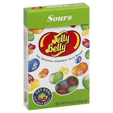Jelly Belly Jelly Beans Sours Flip Top Box - 4.5 Oz - Tom Thumb