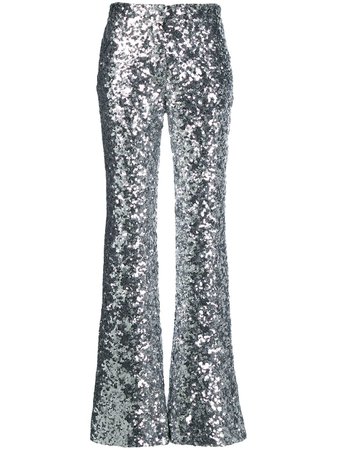 Shop metallic Halpern metallic sequin trousers with Express Delivery - Farfetch