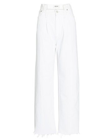 AGOLDE Pieced Angled Wide-Leg Jeans | INTERMIX®