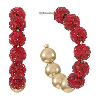 Monet Jewelry Hoop Earrings - JCPenney