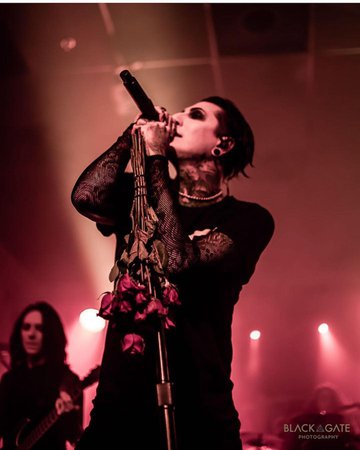 Chris Motionless on Instagram: “🥀🥀🥀 photo by @blackgatephotography”