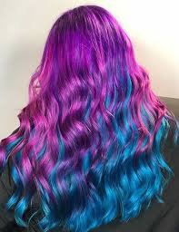 blue pink and purple hair - Google Search