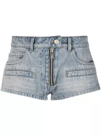 Courrèges Denim Micro Shorts - Farfetch