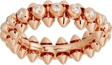 CRN4765400 - Clash de Cartier ring Diamonds - Pink gold, diamonds - Cartier