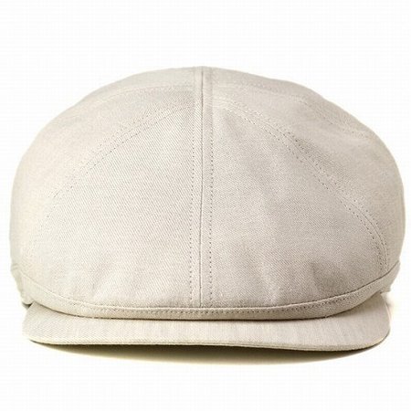 cream newsboy cap