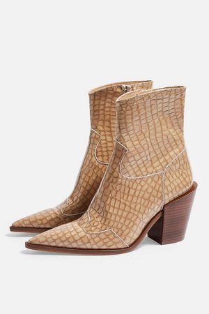 HOWDIE Western Boots - Shoes- Topshop USA