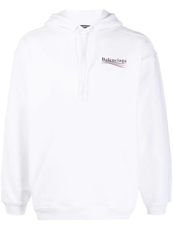 white balenciaga hoodie
