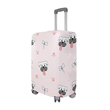 AmazonSmile | Cute Dogs Puppy Suitcase Luggage Cover Protector for Travel Kids Men Women | Suitcases