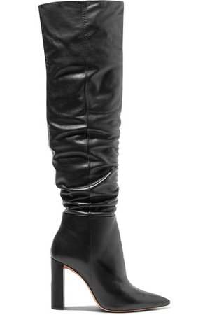 Alexandre Birman | Anna leather knee boots | NET-A-PORTER.COM