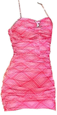 pink Louis Vuitton dress
