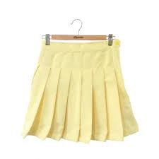 Pastel Yellow skirt