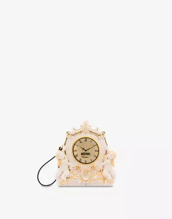 Baroque clock bag | Moschino Official Store