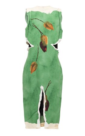 Cutout Midi Dress By Prada | Moda Operandi